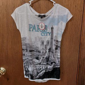 BNWT Hello Paris France Shirt
